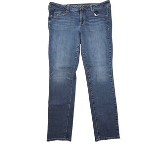 American Eagle Outfitters Blue Straight Leg Jeans